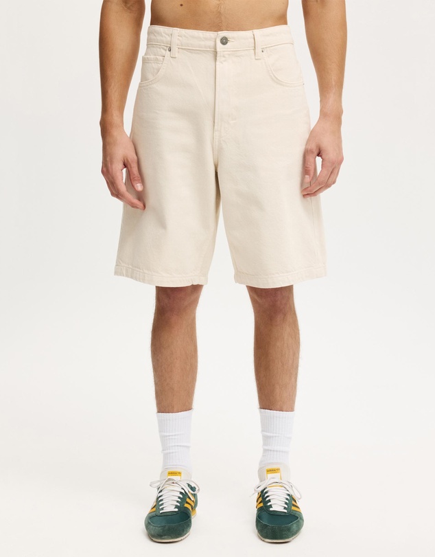 Cotton On - Baggy Denim Shorts