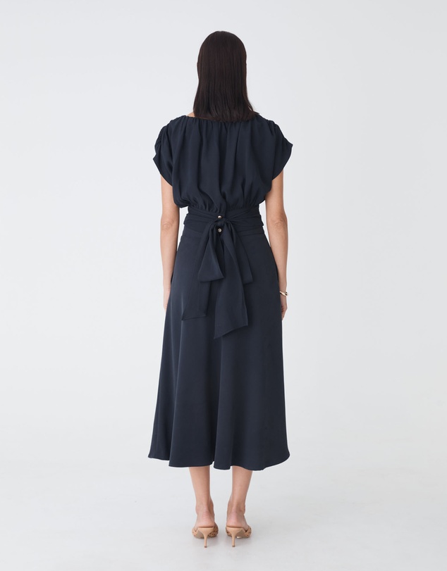 Forcast - Goulbury A-Line Midi Skirt