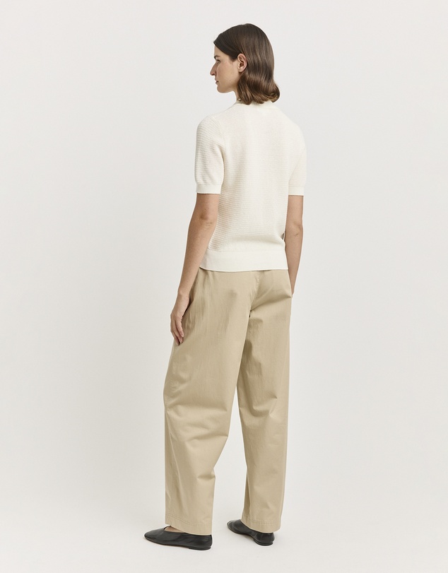 Toorallie - Grain Stitch Button Polo