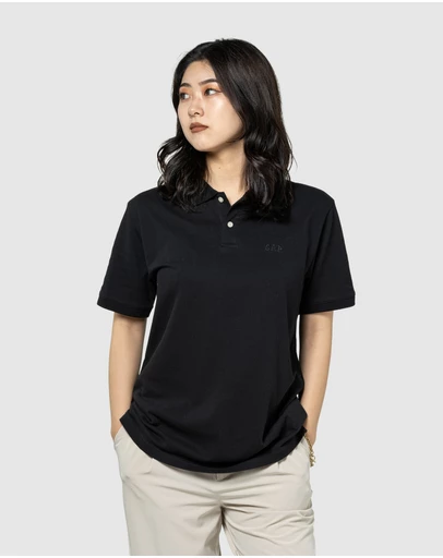 GAP - Gap Logo Pique Polo Shirt