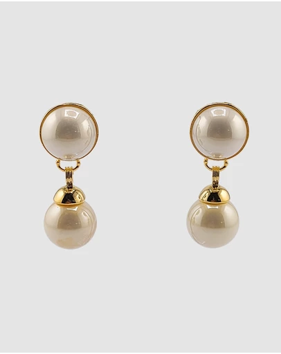 Izoa - Josette Drop Stud Earrings