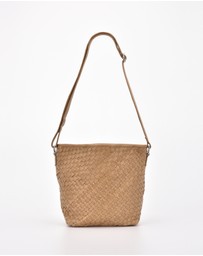 Cobb & Co - Canterbury Woven Leather Bag
