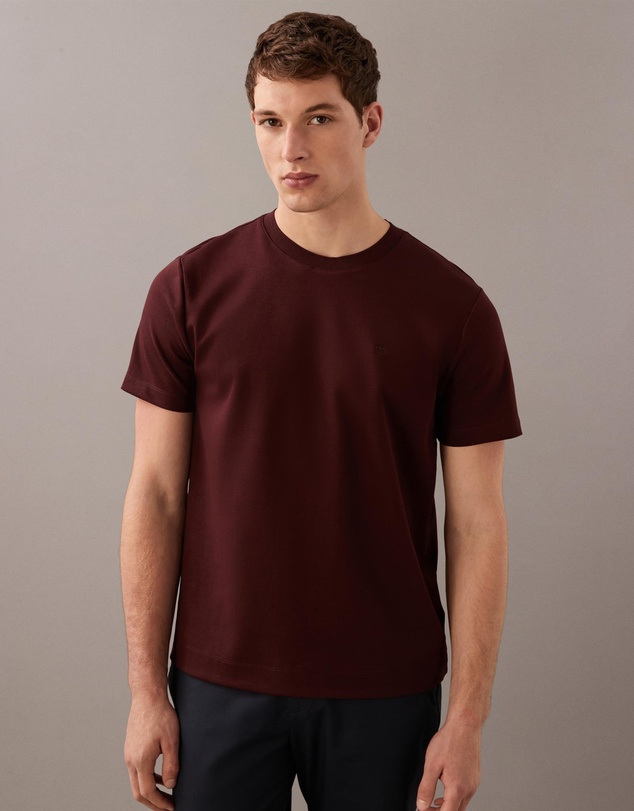 Calvin Klein - Embroidered Monogram Logo T-Shirt