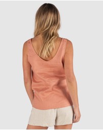 CAMIXA - Tanya Tank Linen Top