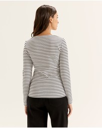 Review - Gia Stripe Top