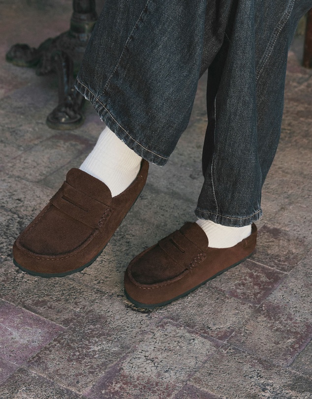 Birkenstock - Naples Wrapped Suede Leather Narrow - Unisex