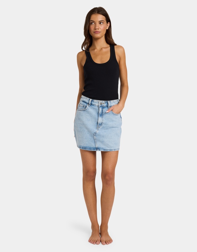 Roxy - Womens Shine Denim Skirt