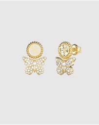 GUESS - Borboleta & 4G Pendant Earrings