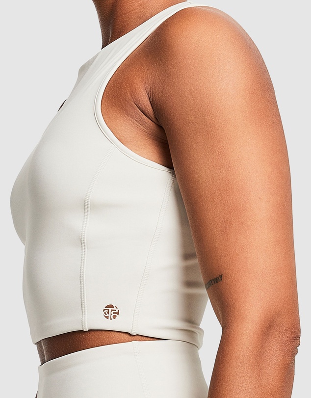 BAHE - Reforma High Neck Longline Crop