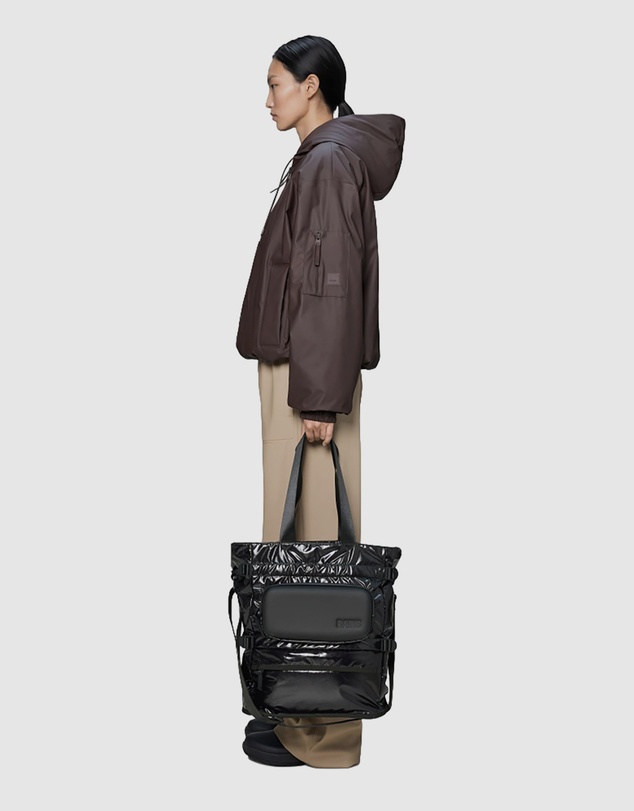 RAINS - Unisex Sibu Shield Tote Bag Black