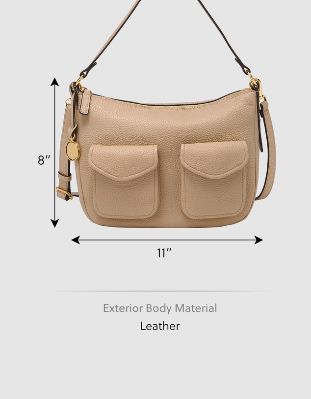 Fossil - Jolie White Crossbody Bag