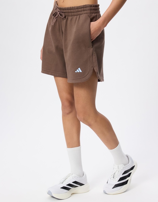 adidas Sportswear - 3 Stripes Studio Fleece Loose Shorts