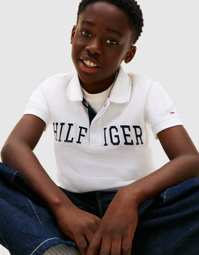 Tommy Hilfiger - Boys Regular Fit Textured Polo Shirt - Teens