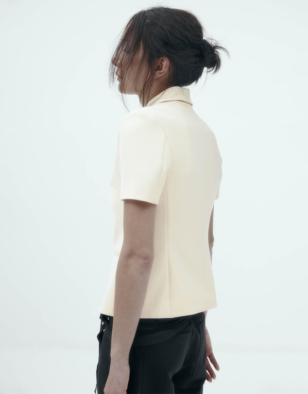 Harris Tapper - Short Sleeve Bardot Blazer