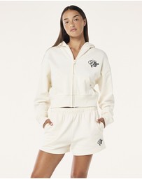 P.E Nation - Warm Up Zip Hoodie - ICONIC EXCLUSIVE