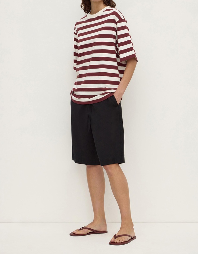 Assembly Label - Arla Cotton Stripe Short Sleeve Tee