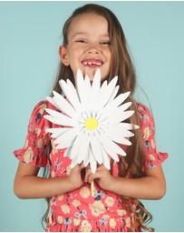 Le Chic - SUTTON Daisies & Bows Dress - Kids-Teens