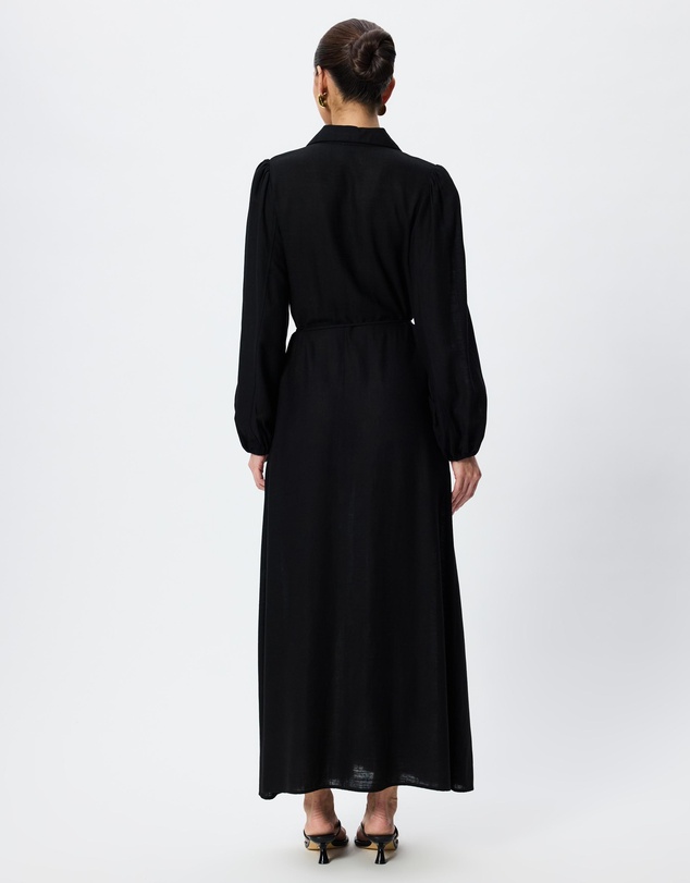 Tussah - Cara Blouson Sleeve Midi Dress