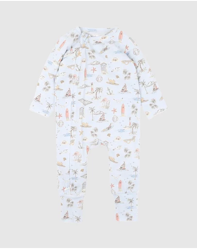 Bebe by Minihaha - Max Organic LS Zipsuit - Babies