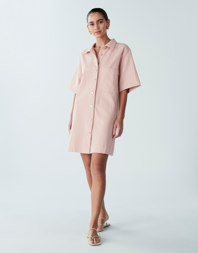 ST MRLO - Lee Denim Shirt Dress