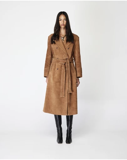 MOS The Label - Nola Suede Coat