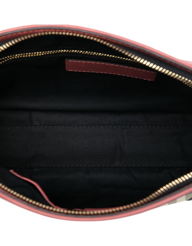 Pre-Loved by Azura Reborn - Pre-Loved Small Horseferry Check Coated Canvas Chichester Crossbody