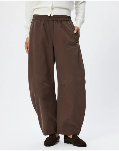 White By FTL - Terra Barrel Pants
