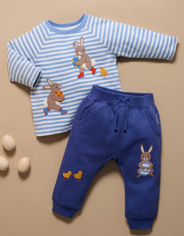 Purebaby - Bunny Track Pant -Kids-Babies