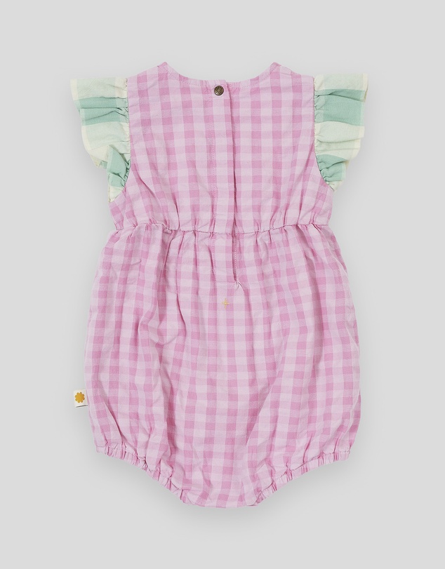 Goldie + Ace - Gingham Lani Romper - Babies