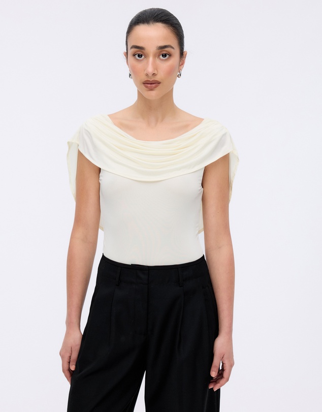 Minima Esenciales - Laramie Draped Bodysuit