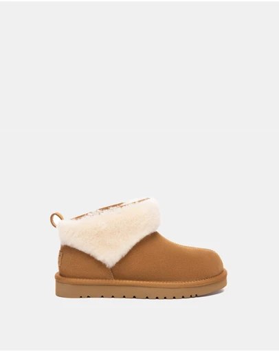 EVERAU - Australian Shepherd Ugg Eirwen Cow Suede Upper UGG Boots