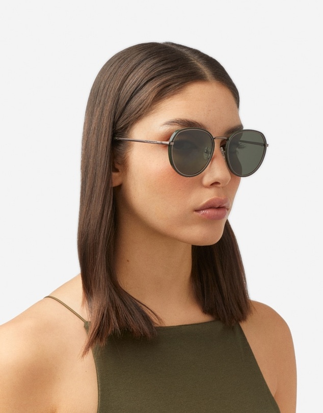 Hawkers Co - HAWKERS Ceres - Polarized Green Metal Alligator Sunglasses for Men and Women