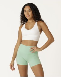 Lorna Jane - Lotus No Chafe Phone Pocket 9cm Bike Shorts