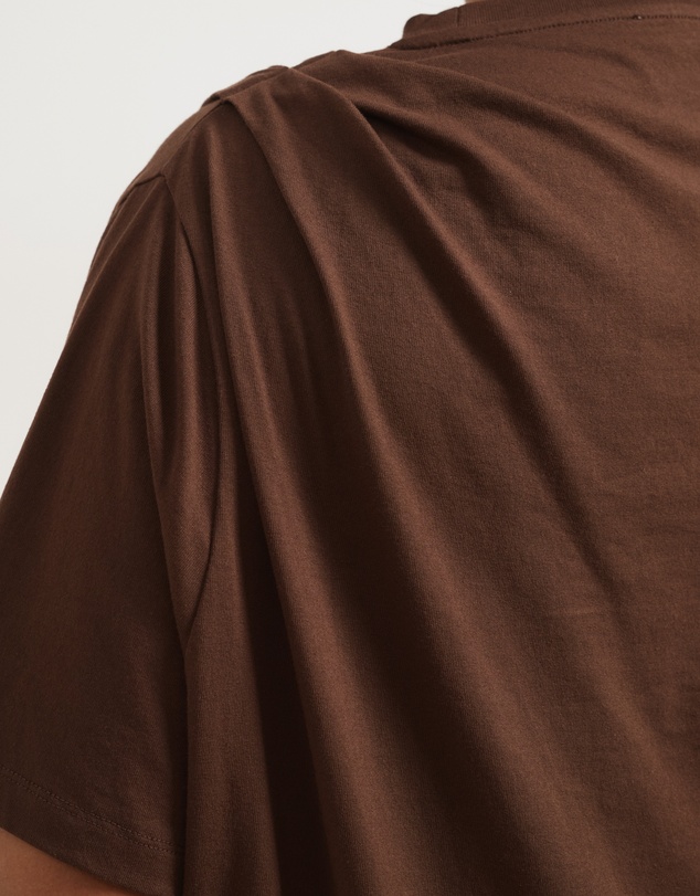 Atmos&Here Curvy - Romy Tuck Details Tee