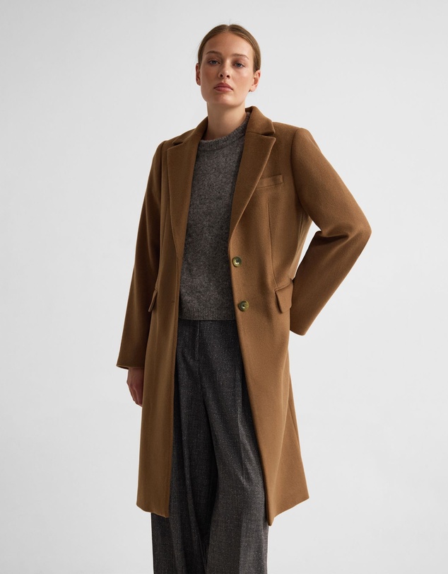 Oxford - Ruby Wool Blend Coat