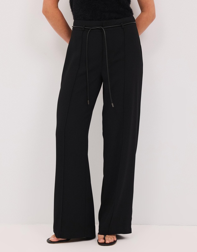 Calli - Mila High Waisted Crepe Pants