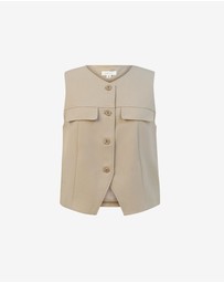 Forcast - Abel Relaxed Pocket Vest