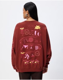 Damson Madder - Sundried Washing Line Sweatshirt