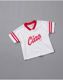 Tiny Trove - Ciao Smiley Relaxed Tee - Babies-Kids
