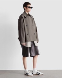 & Other Stories - Double-Breasted Trench Jacket