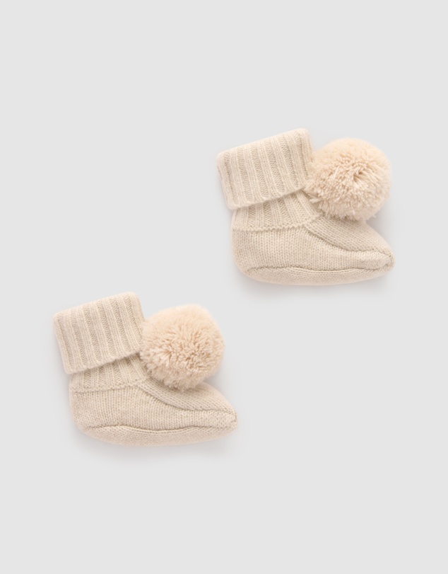 Purebaby - Cashmere Booties -Kids-Babies