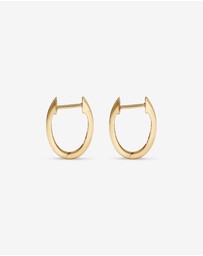 Michael Hill - Huggie Earrings with 0.25 Carat TW of Diamonds in 10kt Yellow Gold