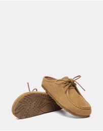 EVERAU - EverAU Ugg Yancy Cow Suede Upper Loafer Oxfords Flats