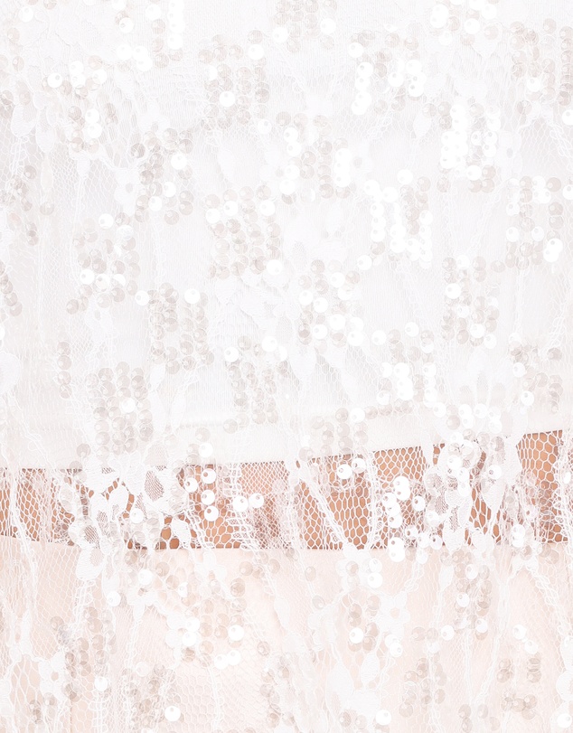 Petal & Pup - Yonder Sheer Lace Tee Top - White