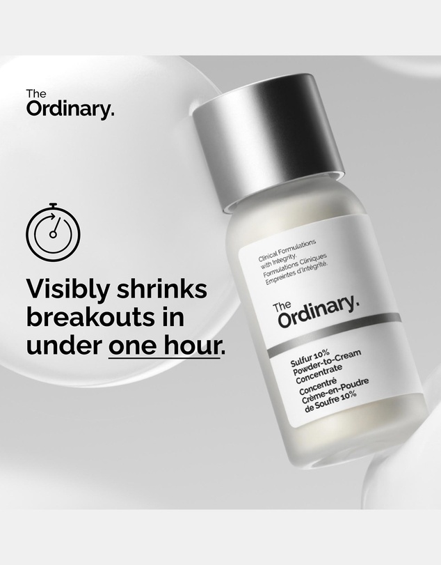 The Ordinary - Sulfur 10% Powder-to-Cream Concentrate