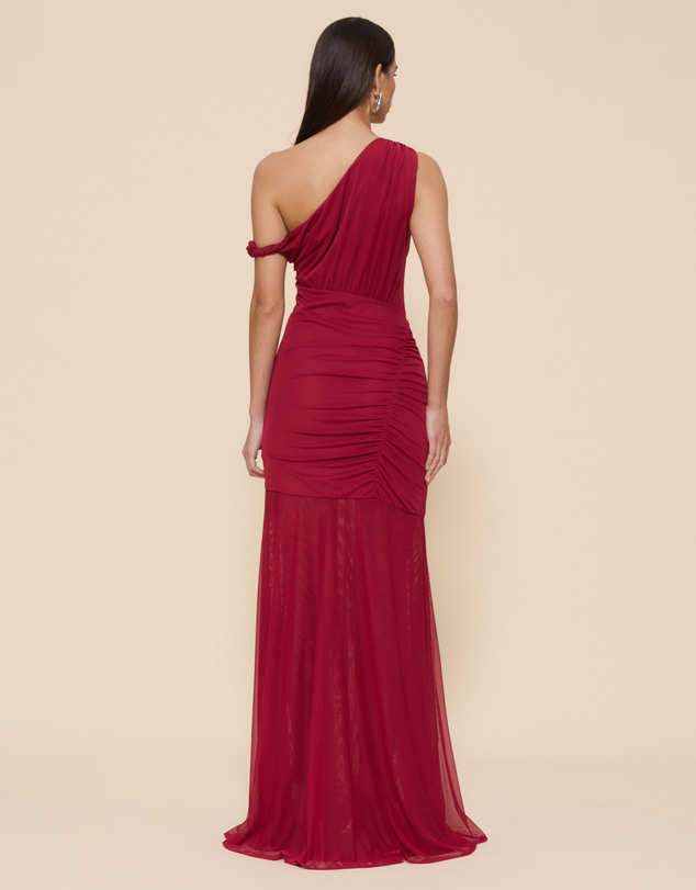 Revibe - Repaired CHANCERY Nova Mesh Maxi Dress - AU 6