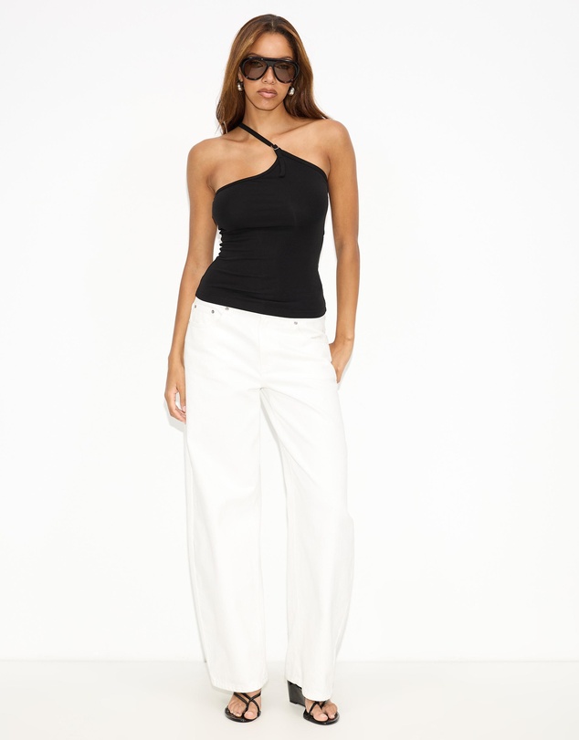 Dazie - Lagos Asymmetric Tank Top