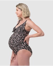 Ripe Maternity - Sahara Tie Front One Piece