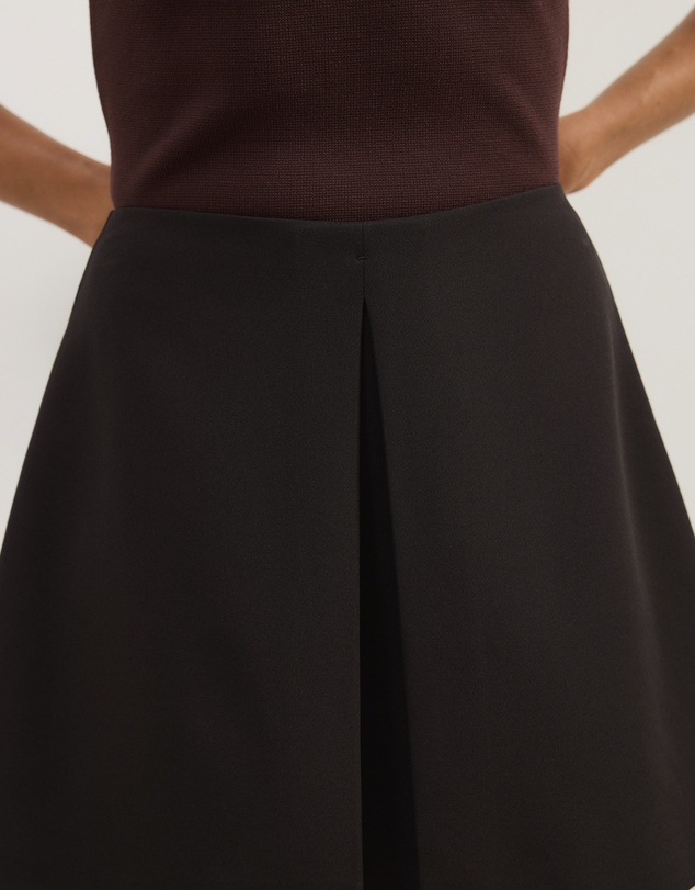 Atmos&Here - Belinda Pleat Tailored Mini Skirt