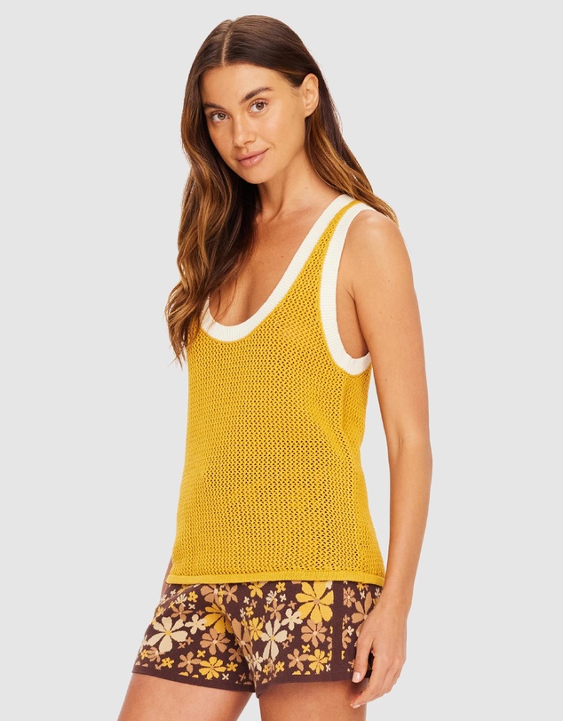 The Upside - Fenway Wales Knit Tank